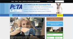 Desktop Screenshot of petalatino.com